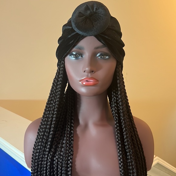🌹Head Wrap Box Braid Wig🌹 - Picture 3 of 8